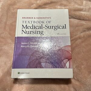 Textbook of medical surgical nursing 14th edition